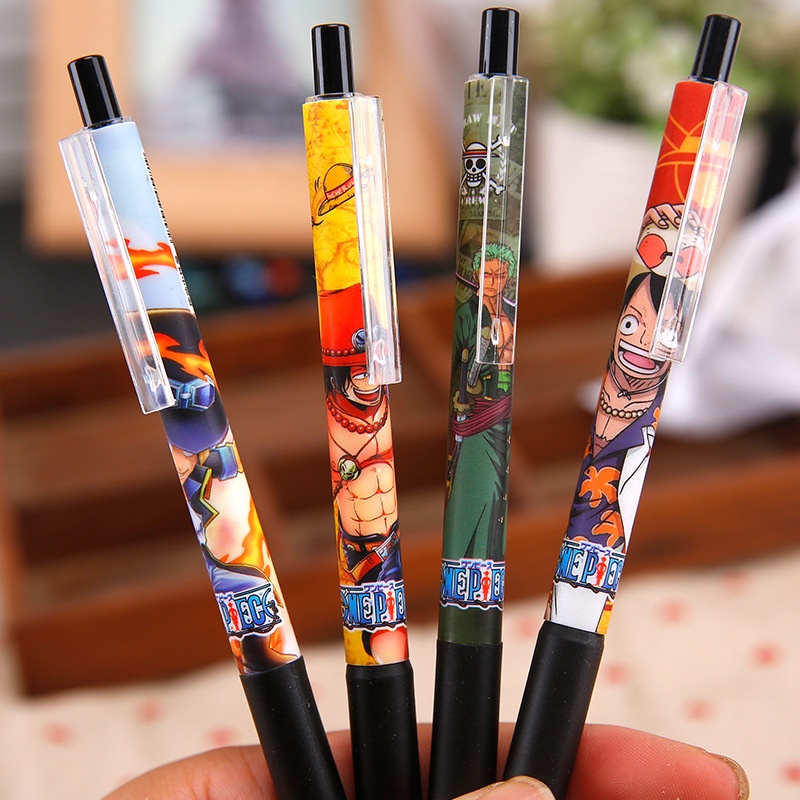 Bút bi bấm nhân vật One piece nhiều mẫu mã