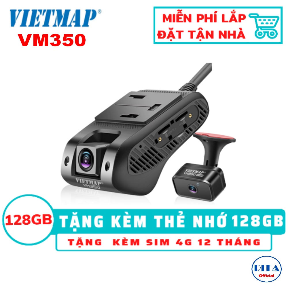 Camera hành trình Vietmap VM350 - Camera Chuẩn Nghị Định 10