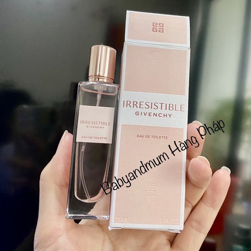 [Hàng Pháp] Nước hoa nữ mini Givenchy IRRESISTIBLE edt 15ml