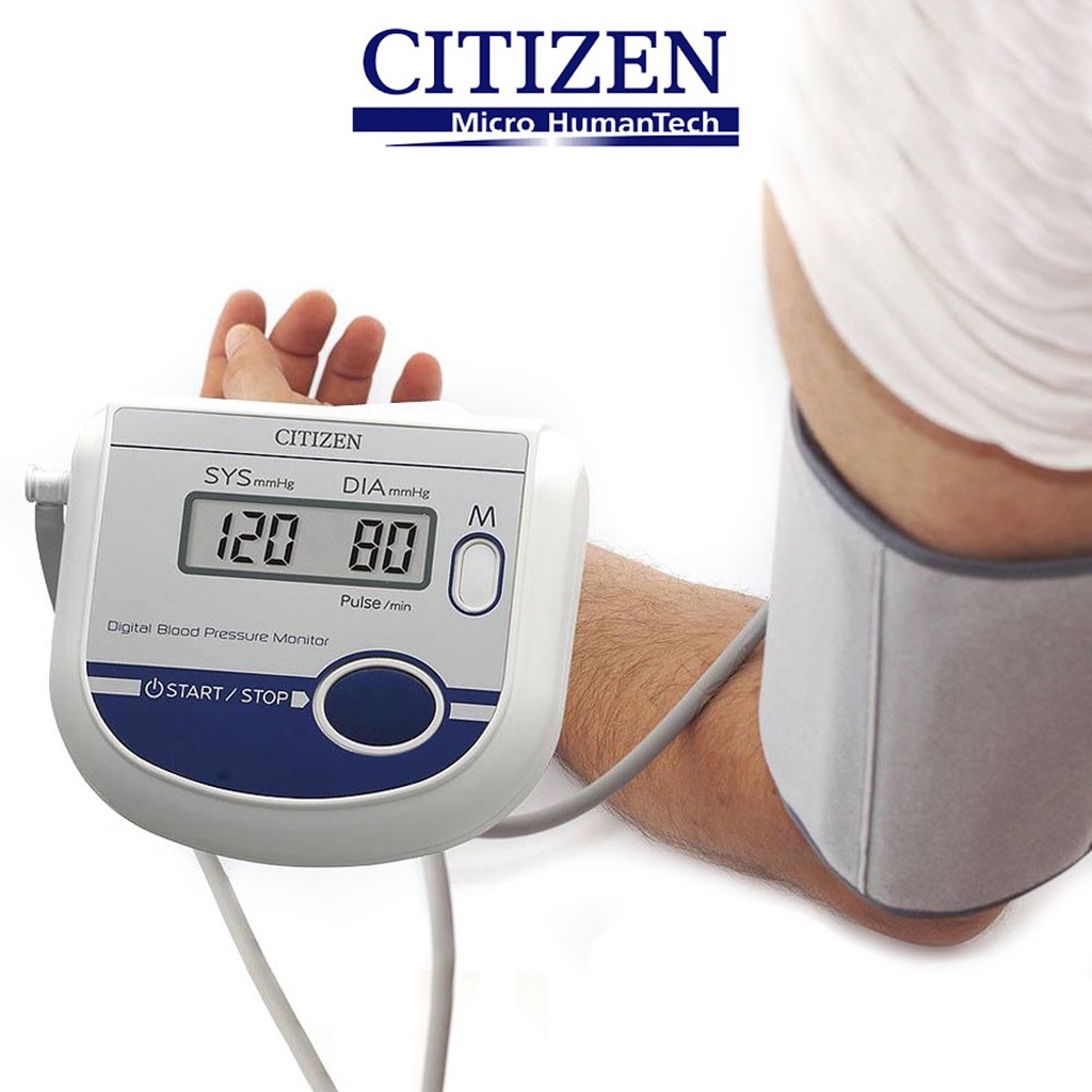 Máy đo huyết áp bắp tay điện tử Citizen CH-453AC | Thương Hiệu Nhật Bản - Bảo Hành 5 Năm