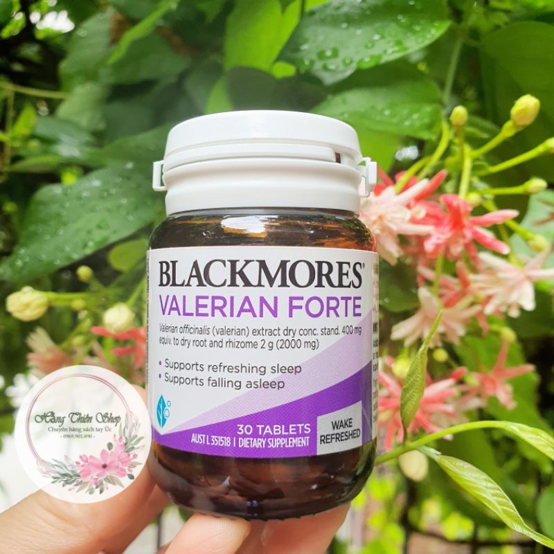 Viên hỗ trợ giấc ngủ ngon Blackmores valerian forte 30 viên