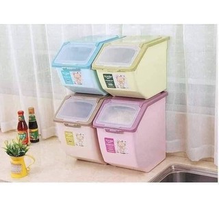 Thùng nhựa đựng gạo loại 10kg