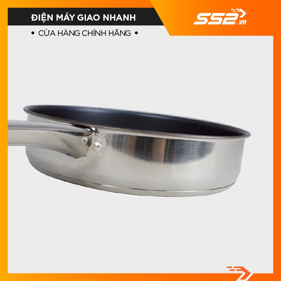 Chảo inox chống dính goldsun GPA1403-20IH-Bảo Hành Chính Hãng