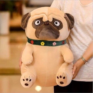 Gấu bông chó pug mặt xệ siêu cute đáng yêu