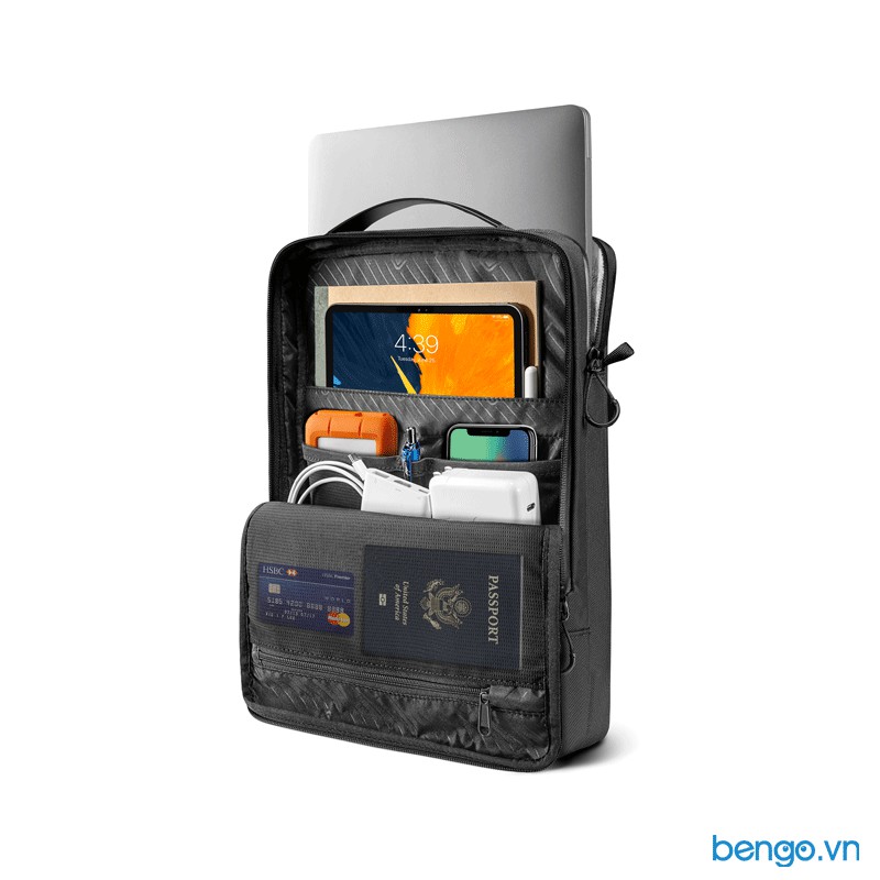 Túi chống sốc dành cho MacBook/Laptop 15&quot; Tomtoc (USA) Premium Urban Shoulder Bags - H14-E02D