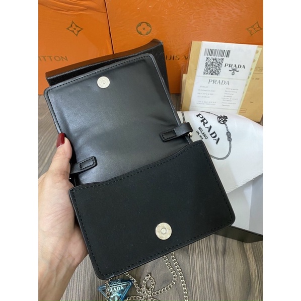 Túi Xách Prada đính đá mini