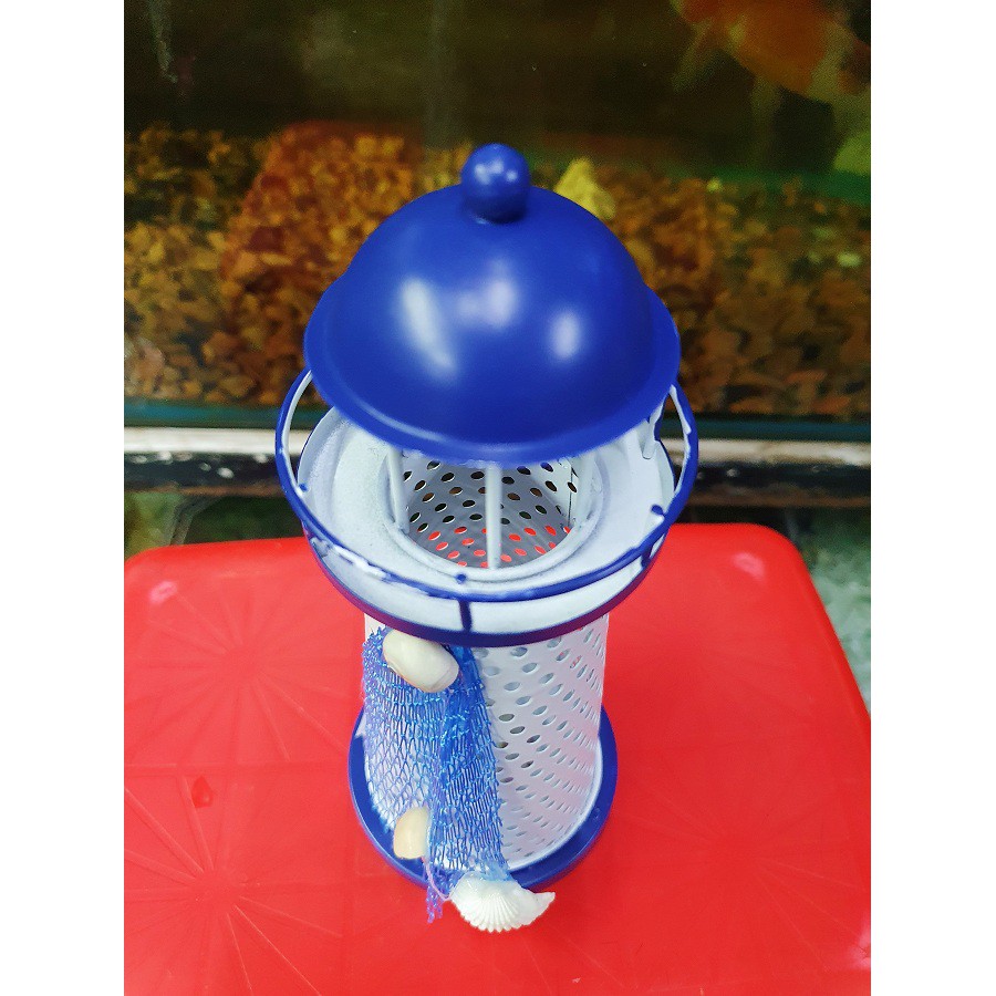 NGỌN HẢI ĐĂNG TRANG TRÍ HỒ CÁ NHÀ CỬA CAO 19CM