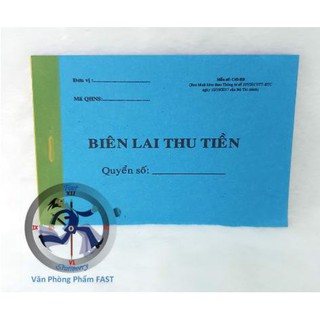Cuốn Biên lai thu tiền 2 liên (5 Cuốn)