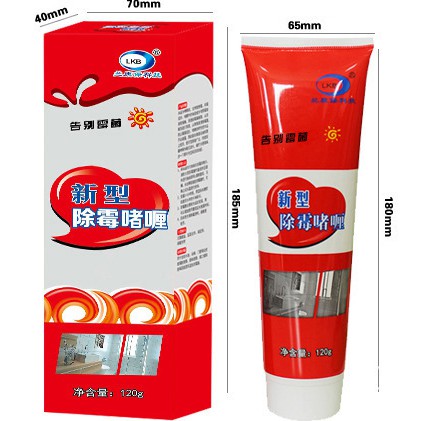 Gel Tẩy Nấm Mốc Silicon LKB Keo Tẩy Mốc Mép Tường Đa Năng Bồn Chậu Toilet Lavabo