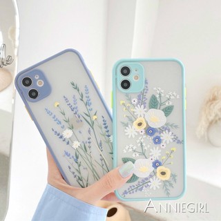 Ốp điện thoại TPU mềm họa tiết tranh vẽ hoa cho iPhone 11 Pro Max X Xs Max XR 8 7 Plus 6 Plus