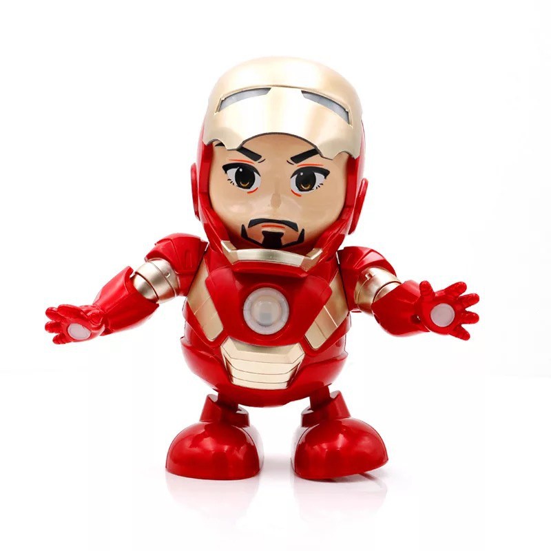Robot Nhảy Múa Hình Siêu Anh Hùng Phát Sáng Độc Đáo