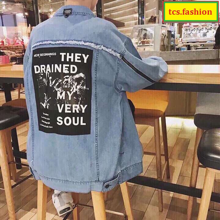[Hàng Chuẩn Shop] Áo Khoác Jean Nam Thời Trang Mã 03 Đẹp Cao Cấp Đẹp Phong Cách TCS.FASHION