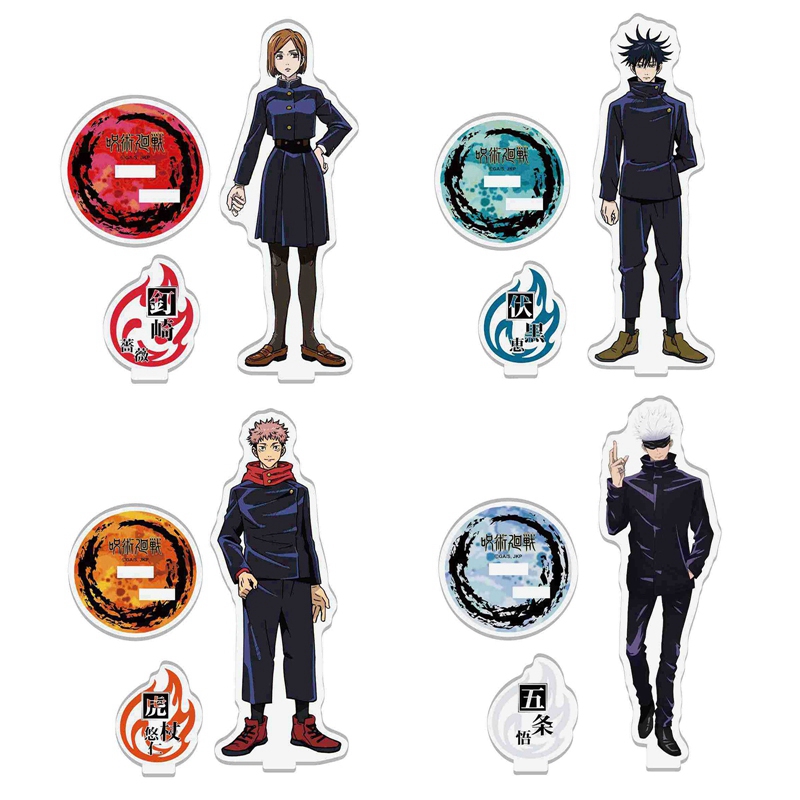 Tmdbyx Mô Hình Nhân Vật Jujutsu Kaisen Yuji Itadori Kugisaki Nobara