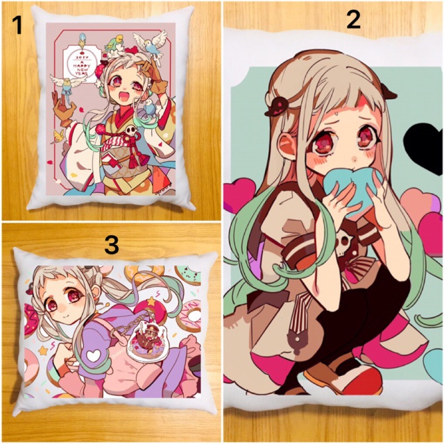 Gối nana yashiro jibaku shounen hanako-kun 40x50cm