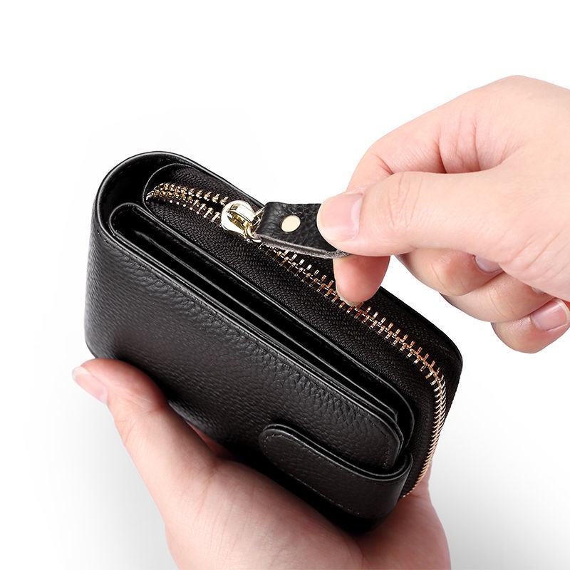 Genuine Leather Driver License ID Card Holder Walet Men and Women Credit Card Case Wallets Purse Cardbag