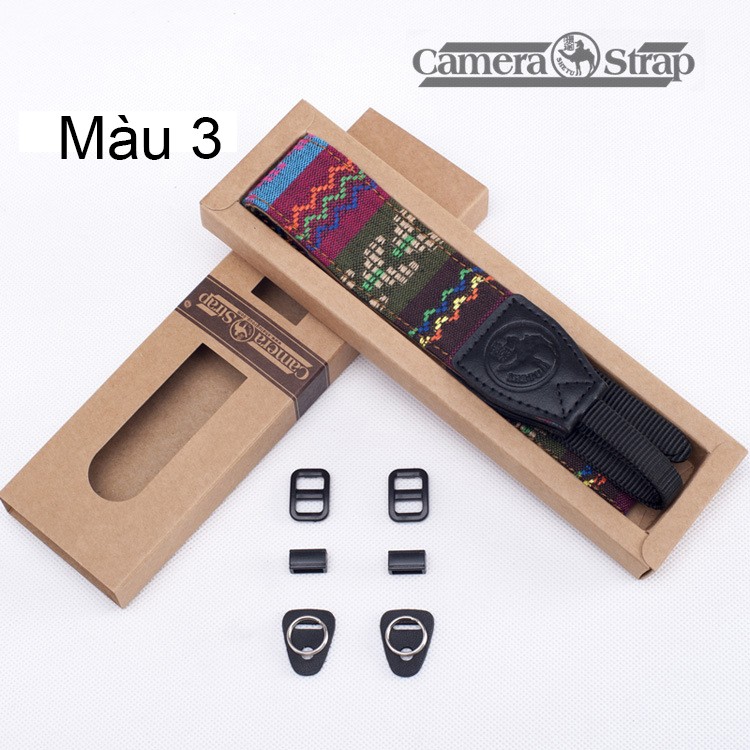 Dây đeo máy ảnh bằng vải Shetu