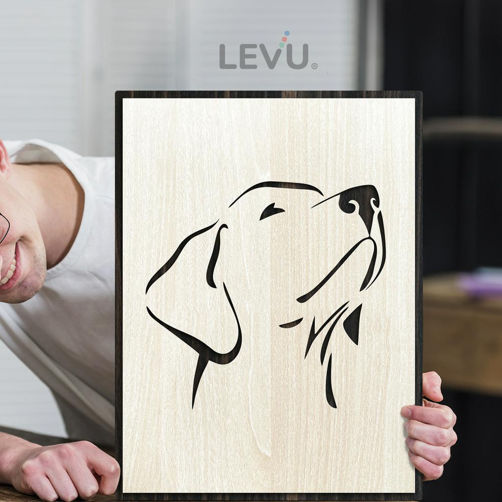 Tranh treo tường gỗ động vật 12 con giáp trang trí nhà cửa kích thước 30x40cm