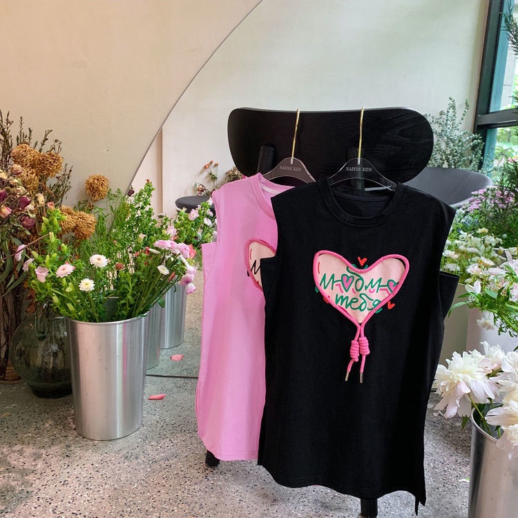 [Hàng Mới Về] Đầm Công Chúa Tay Ngắn Xẻ Tà Bên Hông Dễ Phối Đồ Phong Cách Phương Tây Mùa Hè Cho Bé Gái