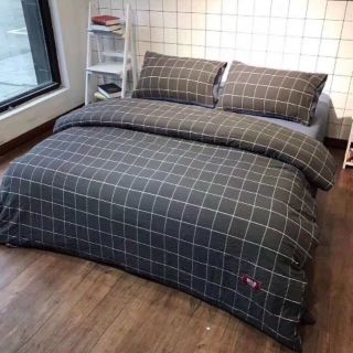 Sét chăn ga vải đũi