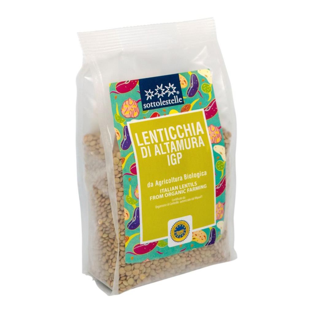 Đậu Lăng Xanh Hữu Cơ Sotto 400g Organic Green Lentil