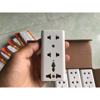 Ổ cắm 3 E15 chống cháy sopoka