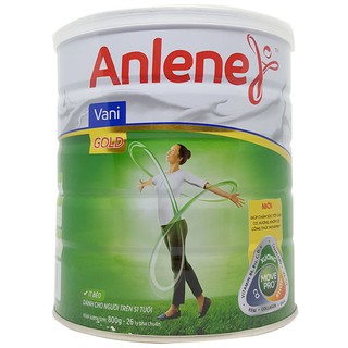 Sữa bột anlene movepro gold hương vani hộp 800g