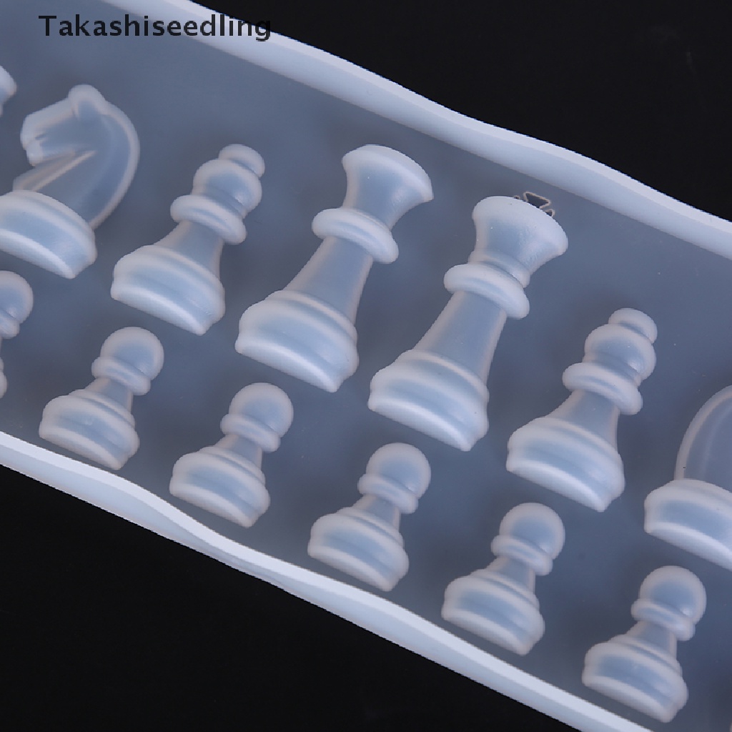 Khuôn Silicone Hình Quân Cờ Vua Quốc Tế Tự Làm