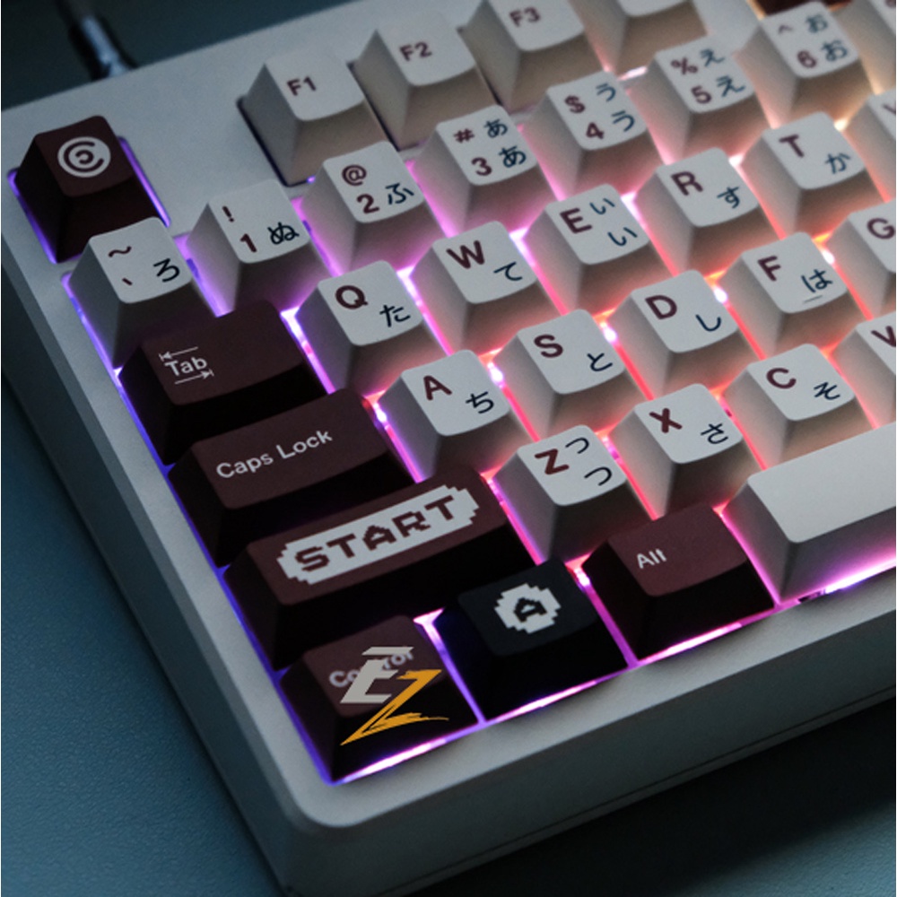 Keycap Cho Bàn Phím Cơ Gameover Thick PBT Dyesub 141 Phím Cherry Profile - Đỗ Lợi Computer