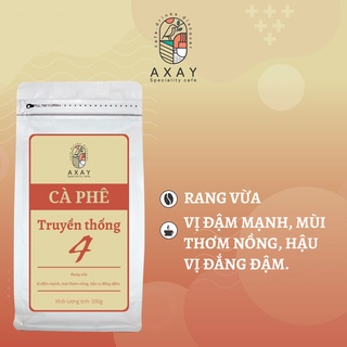 Cà phê Axay Truyền Thống 4 500G