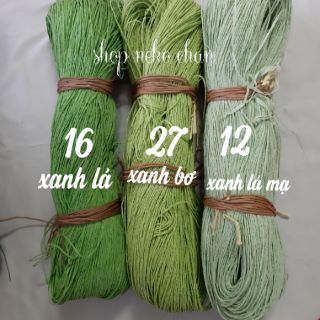 Combo Sợi cói giấy 2kg 120g