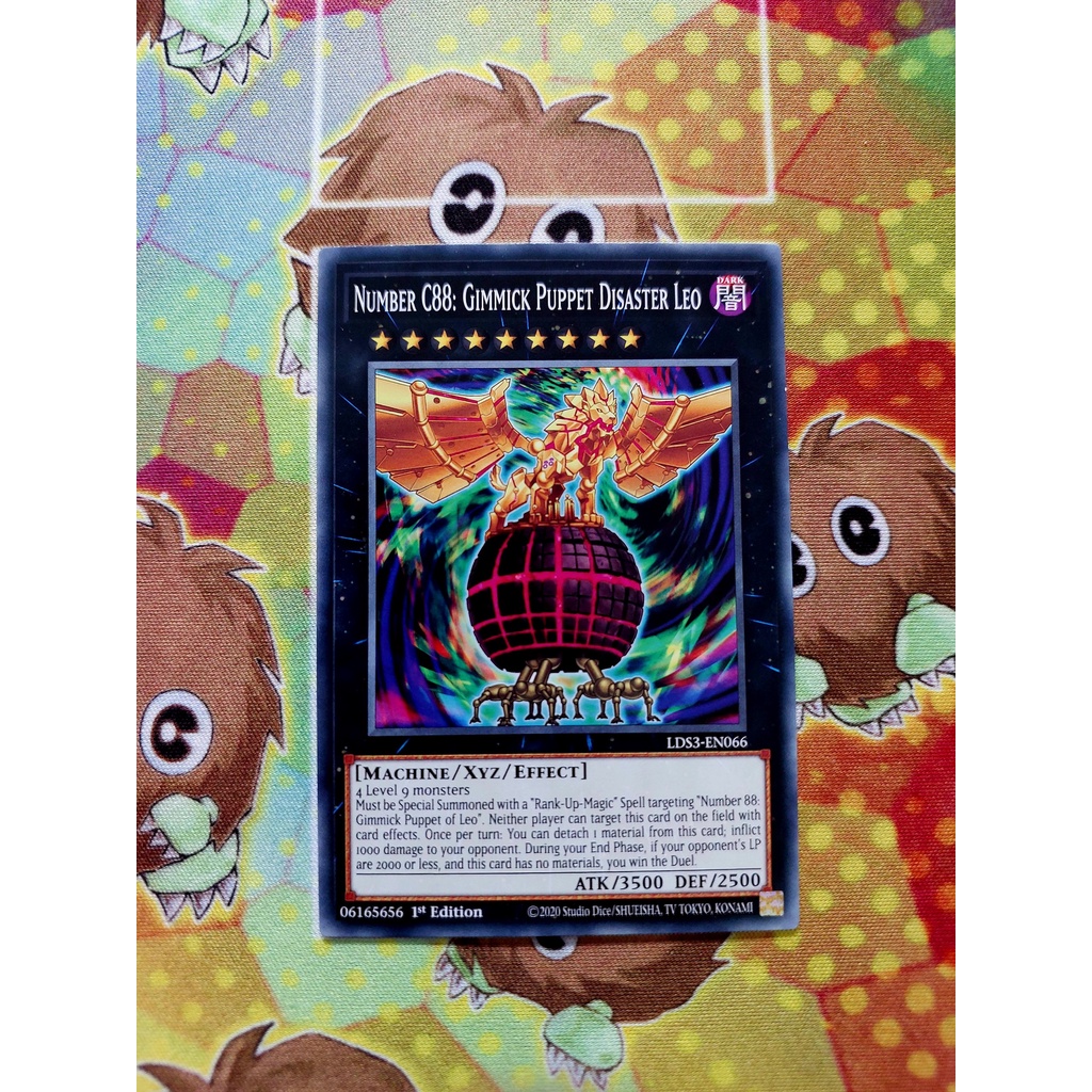 Thẻ Bài Yugioh Monster Number C88: Gimmick Puppet Disaster Leo - LDS3-EN066 - Common