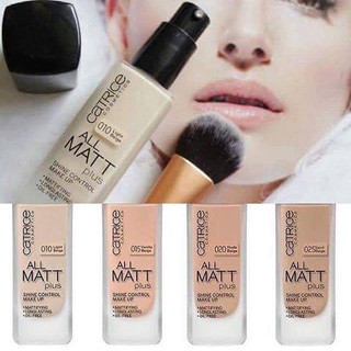 KEM NỀN CATRICE ALL MATT PLUS SHINE CONTROL MAKE UP 18H