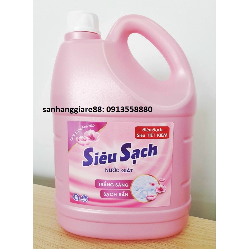 Nước giặt Lix hương Hoa Anh Đào 3.5kg - Siêu sạch Quần Áo