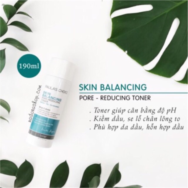 Nước hoa hồng cân bằng PAULA'S CHOICE SKIN BALANCING Pore-Reducing Toner | BigBuy360 - bigbuy360.vn