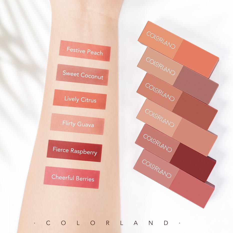 (hàng Mới Về) Son Môi Trang Điểm Lâu Trôi 8 Màu Sắc Tùy Chọn Thương Hiệu You Colorland | BigBuy360 - bigbuy360.vn