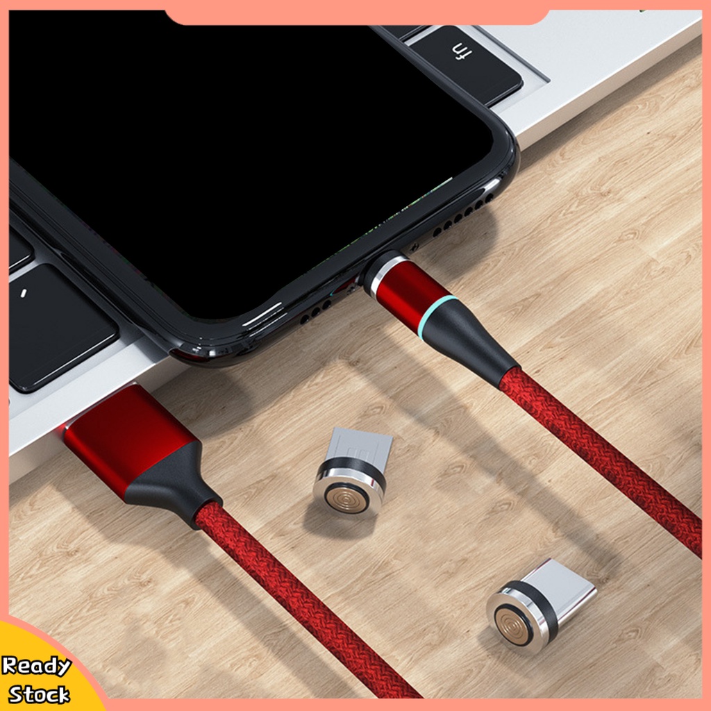 Dây cáp sạc nhanh truyền dữ liệu Micro USB Type-c QC 3.0 nam châm dài 1/2m