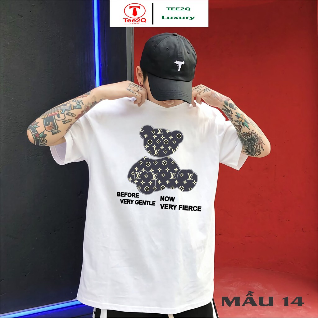 áo phông nam nữ form rộng, áo thun TEE2Q 100% cotton mềm mịn, thoáng mát đủ size từ S đến XXL