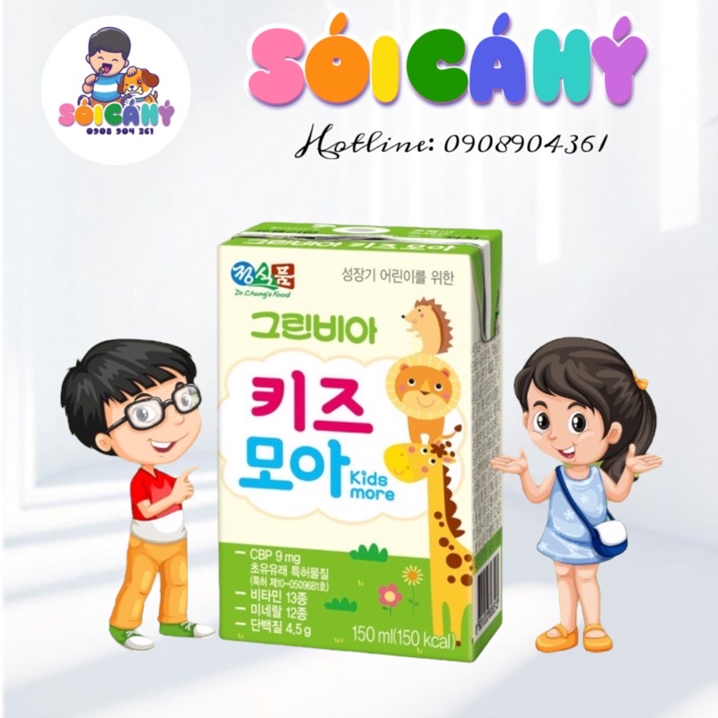 Sữa tươi Hikid tăng cân tăng chìu cao cho bé 1tuổi