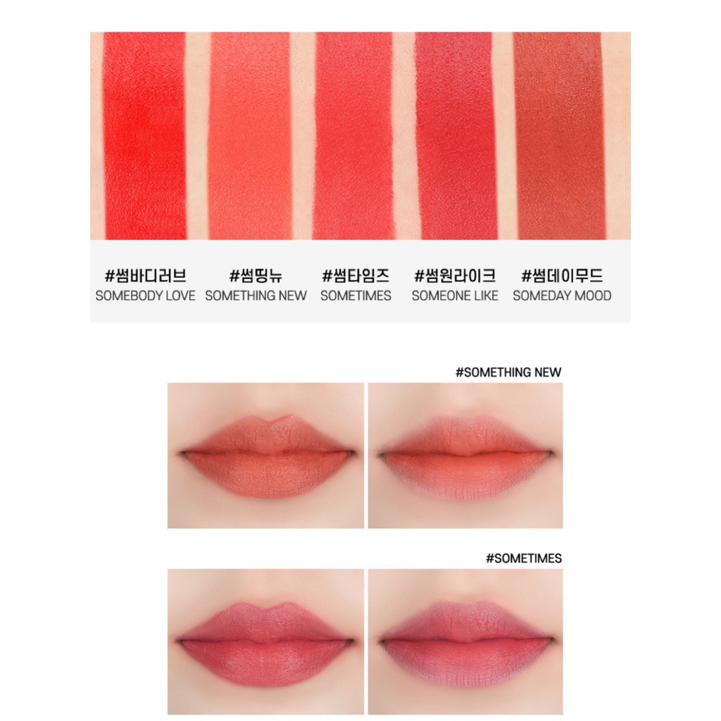 Son lì Inga Semi Matte Lipstick (Hàn Quốc)