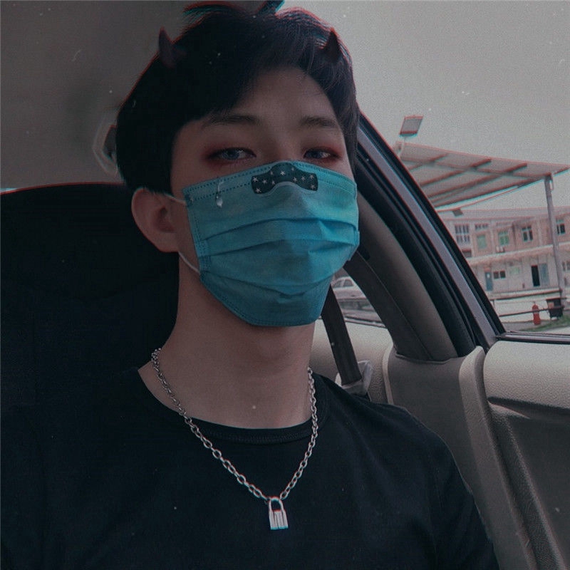 Vòng Cổ Gắn Mặt Hình Ổ Khóa Độc Đáo Phong Cách Hip-Hop Hàn Quốc