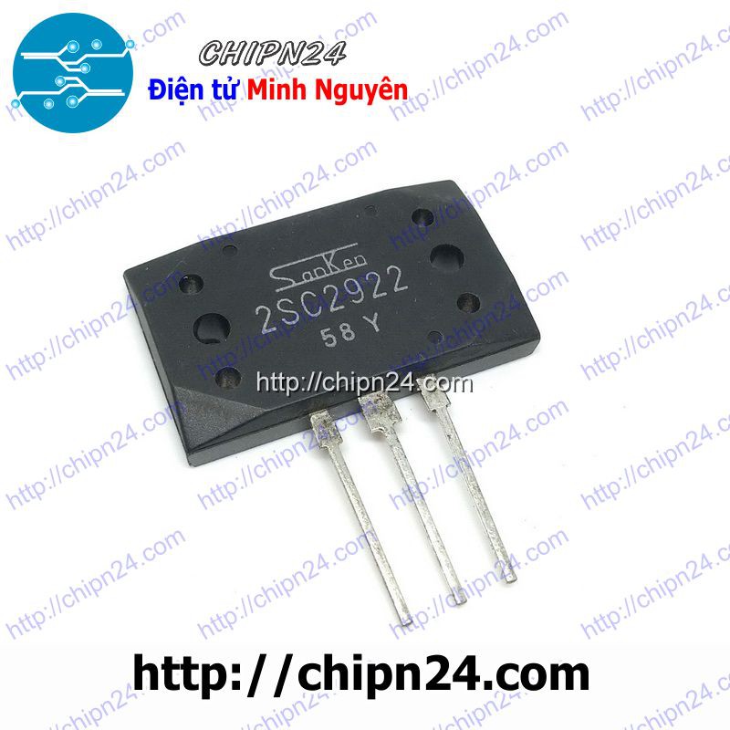 [1 CON] (KT1) Transistor C2922 NPN 17A 180V (Sò Sanken) (2SC2922 2922)