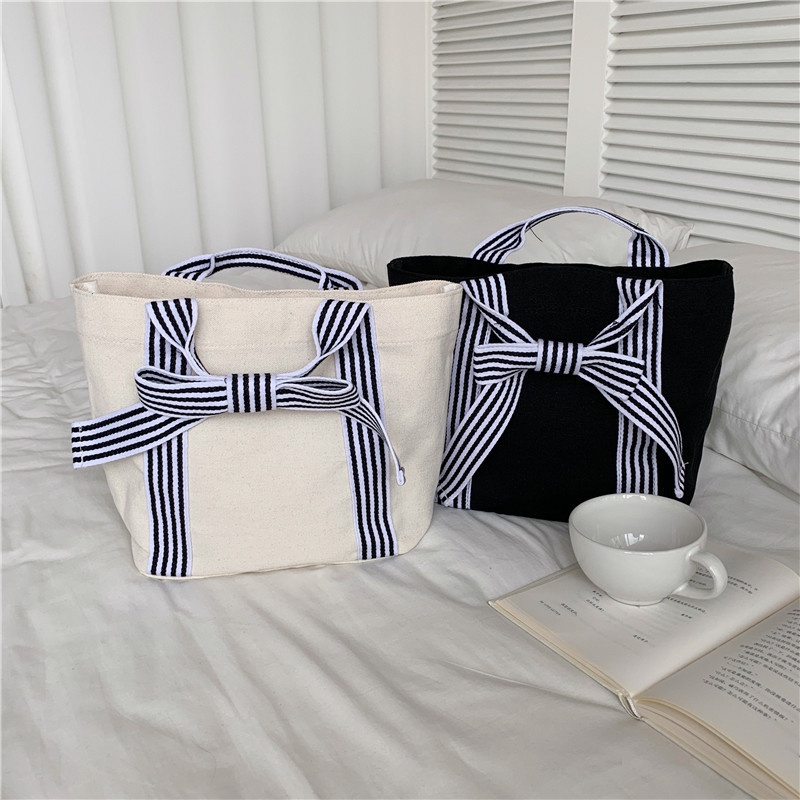 Túi Xách Nữ Vải Canvas Thời Trang Hàn Quốc Xinh Xắn