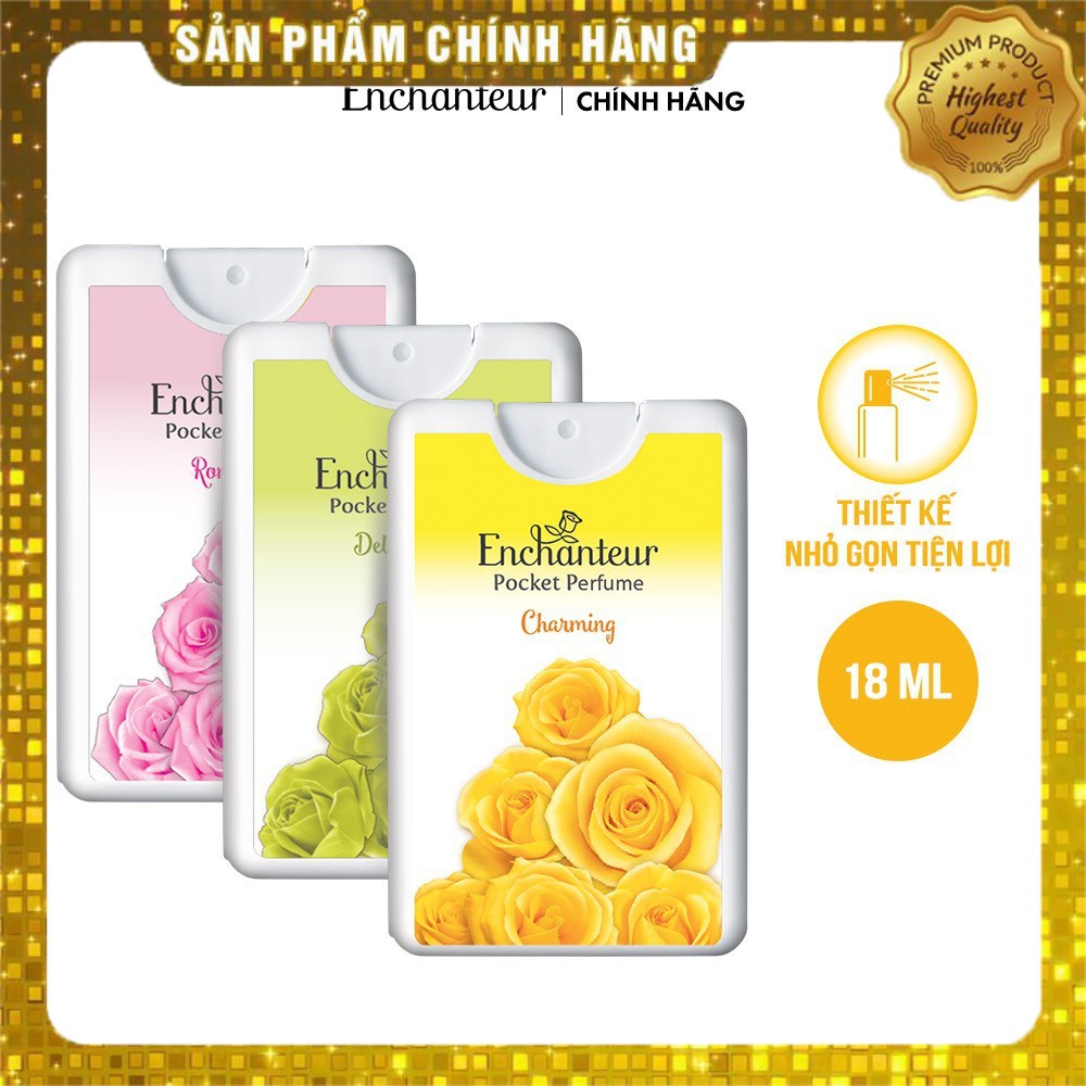 Nước hoa bỏ túi Enchanteur cao cấp (18ml) | BigBuy360 - bigbuy360.vn