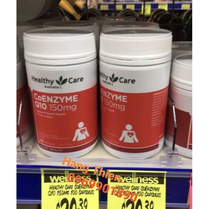 Bổ tim Healthy Care Coenzyme Q10 150mg 100 viên