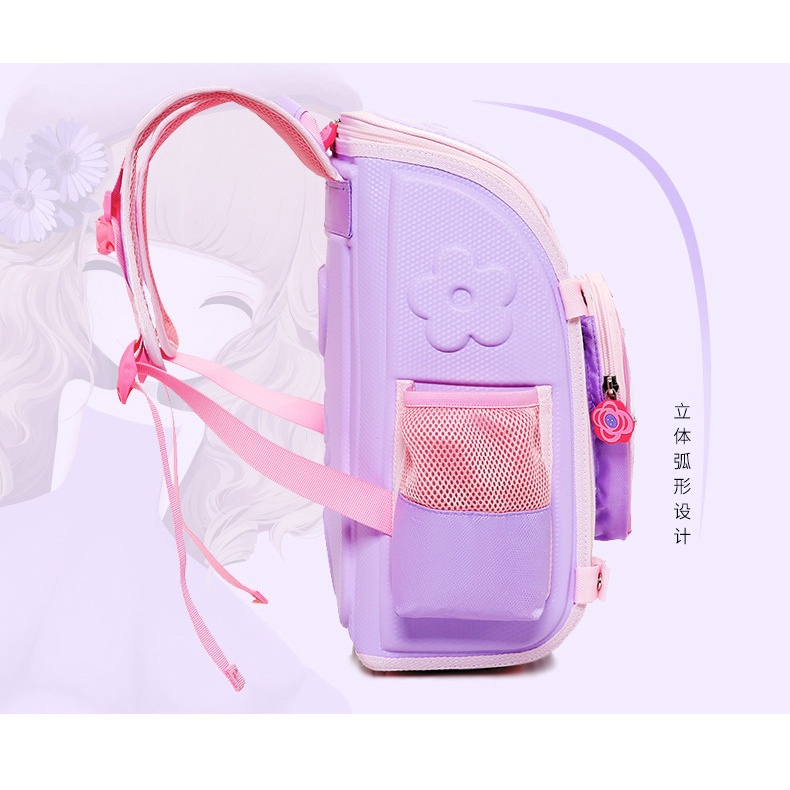 Balo cho bé có chống gù hình sofia , elsa từ 5 đén 10 tuổi VC57 Shalla