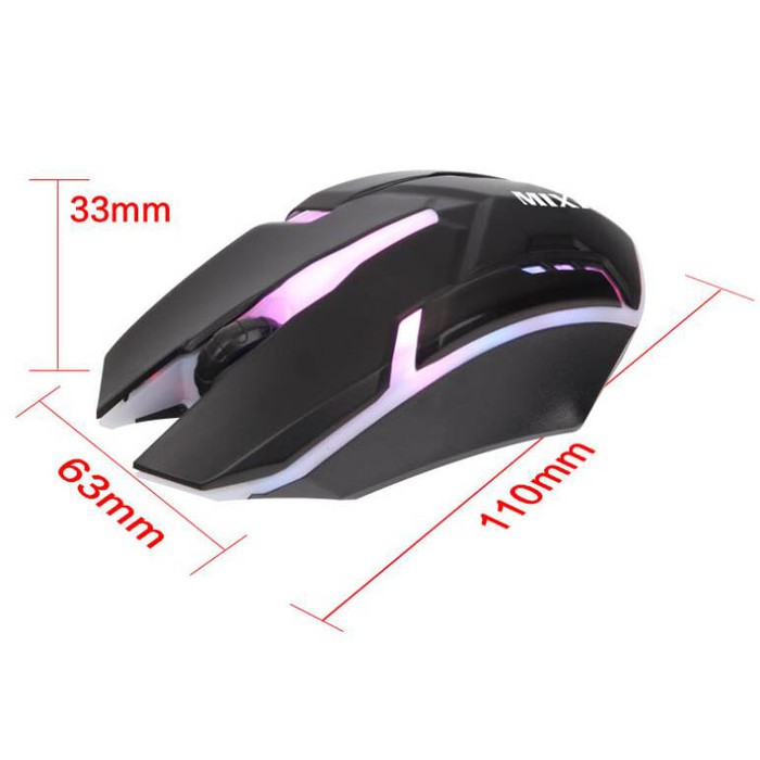 Chuột Gaming 1000 Dpi Rgb - Màu Đen | BigBuy360 - bigbuy360.vn