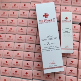 SET 2 TUÝP KEM CHỐNG NẮNG CELL FUSION C HỒNG