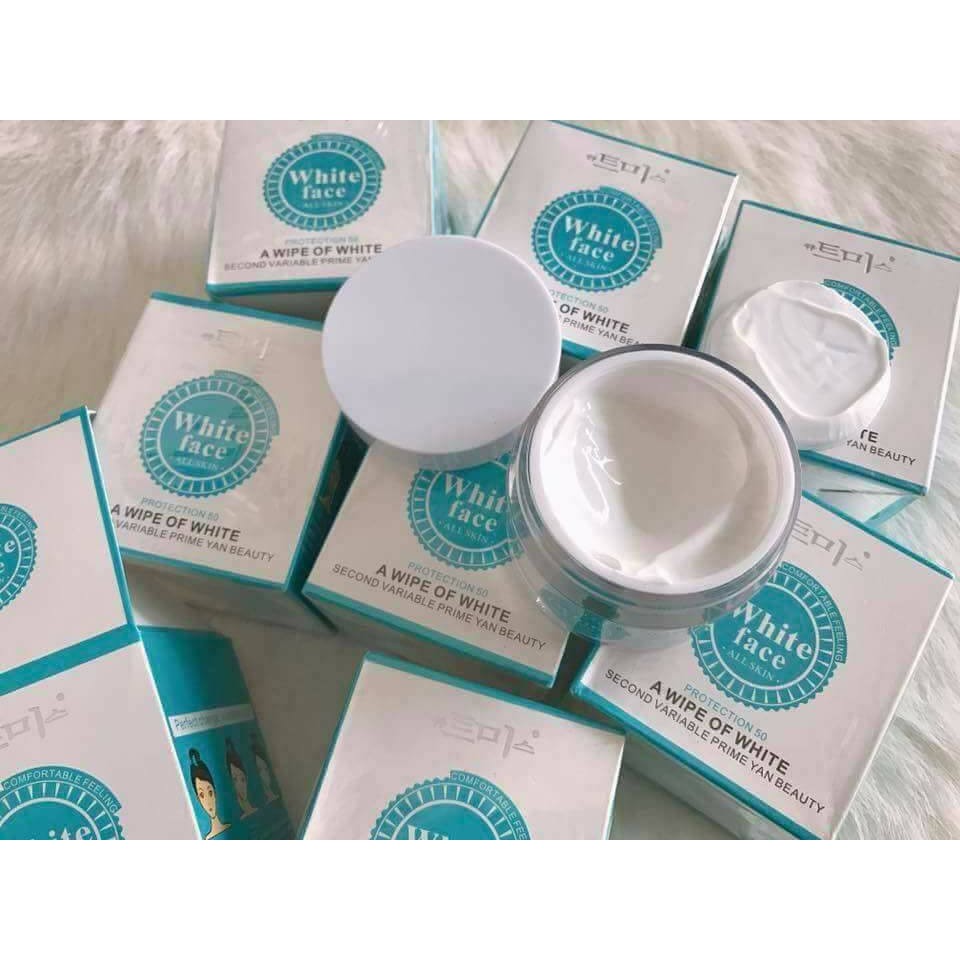 WHITE FACE HÀN QUỐC - KEM KÍCH TRẮNG dùng cho mặt