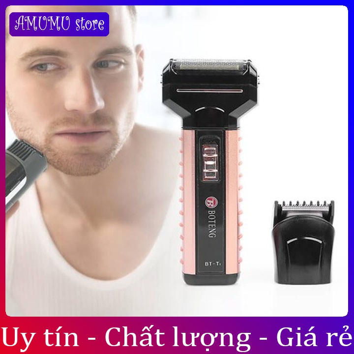 Tông đơ cắt tóc kiêm máy cạo râu, cắt mũi Boteng BT-T1