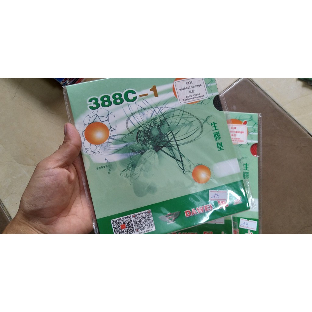MẶT GAI BÓNG BÀN DAWEI 388C-1 ox (KHÔNG LÓT)